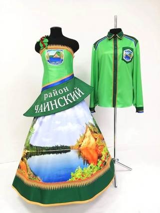 Костюмы в стиле родного края