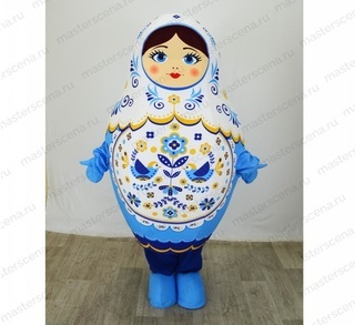 Матрешка 4 Гжель Матрешка 4 Гжель